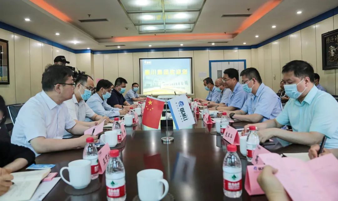 陜西省委科技工委書記、省科技廳廳長孫科調(diào)研秦川集團(tuán)