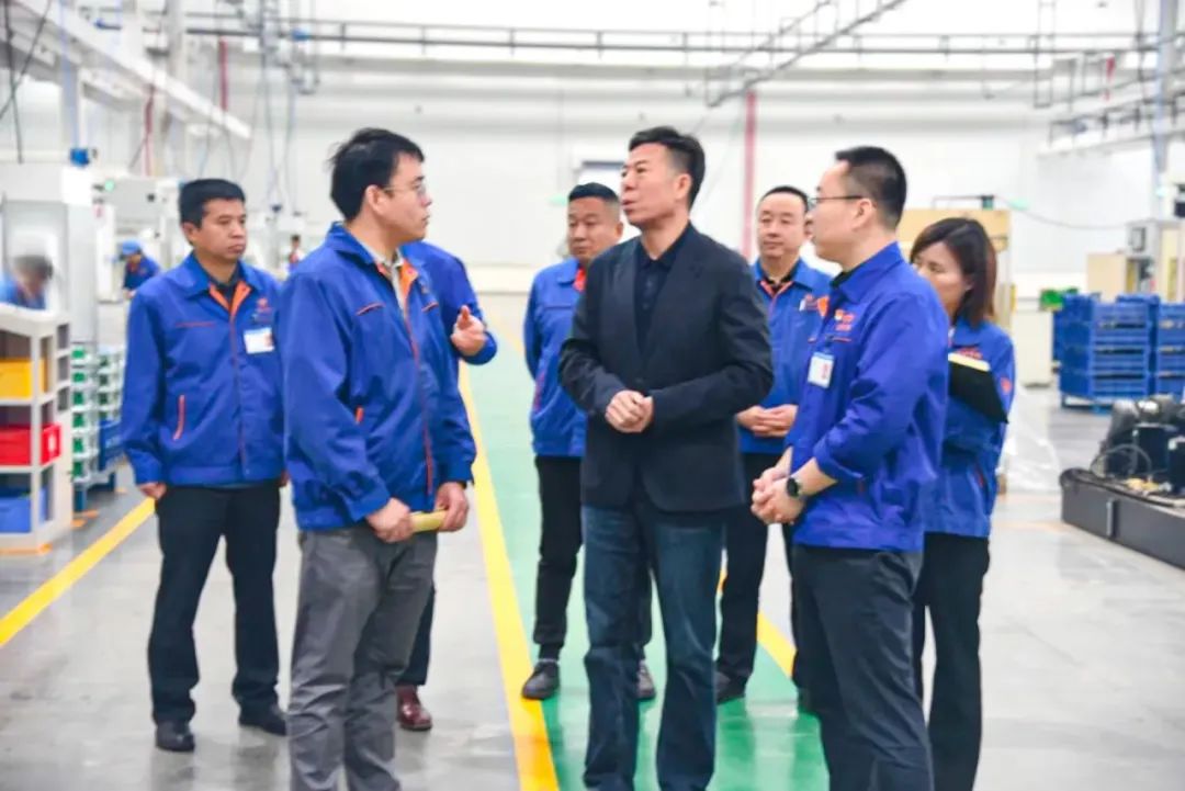 嚴(yán)鑒鉑董事長調(diào)研沃克齒輪公司