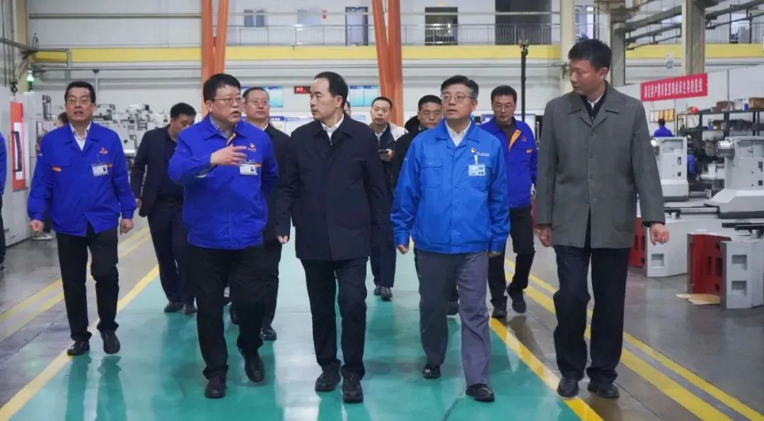 【集團(tuán)資訊】陜西省國(guó)資委黨委書(shū)記任國(guó)到寶雞機(jī)床調(diào)研